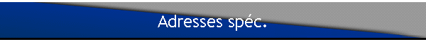 Adresses spc.